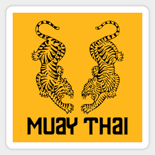 Muay Thai Tigers Magnet